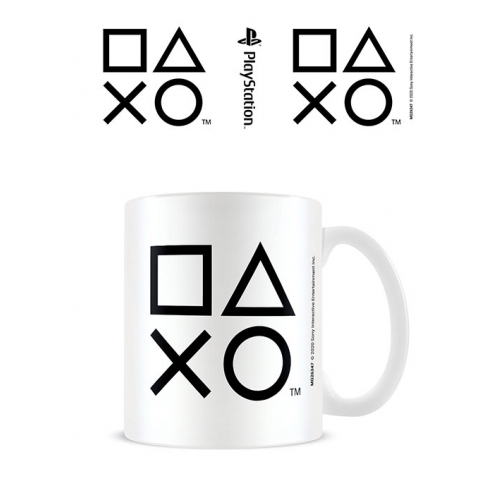 Sony PlayStation - Mug Shapes Black
