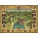 Harry Potter - Puzzle Carte de Poudlard (1500 pièces)
