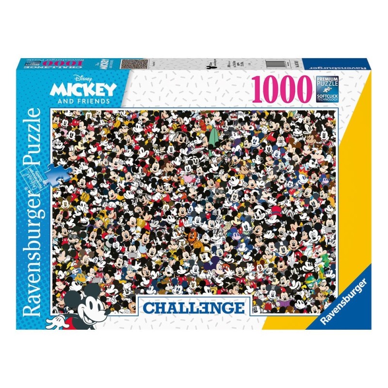 Disney - Challenge puzzle Mickey Mouse (1000 pièces)