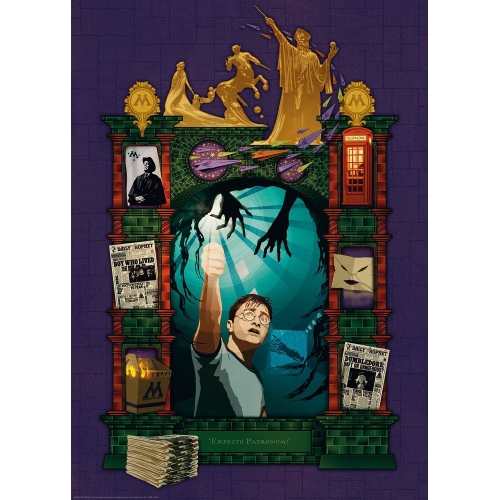 Harry Potter - Puzzle et l'Ordre du Phénix (1000 pièces)