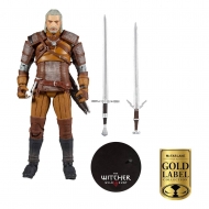 The Witcher - Figurine Geralt of Rivia Gold Label Series 18 cm