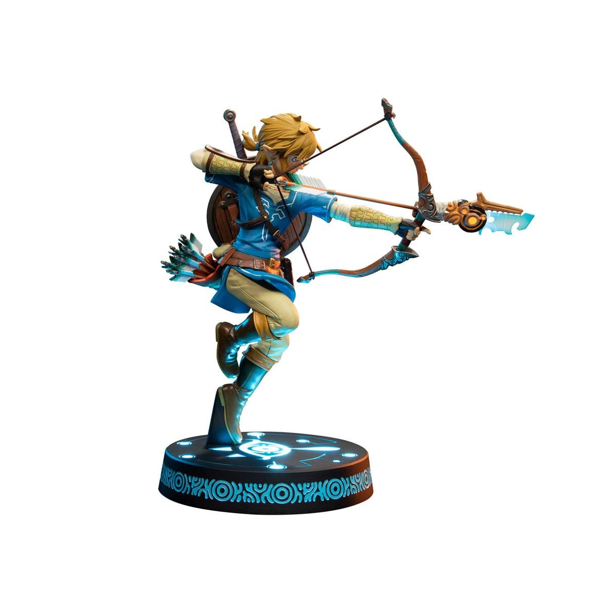 Figurine Zelda 25 cm avec socle lumineux Breath of the Wild