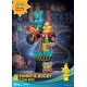 Disney Coin Ride Series - Diorama D-Stage Bunny & Ducky 16 cm