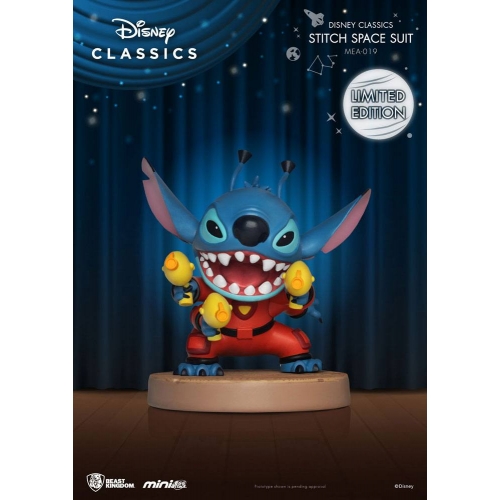Disney Classic Series - Figurine Mini Egg Attack Stitch Space Suit 8 cm
