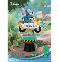 Disney - Coin Ride Series diorama PVC D-Stage Stitch 16 cm