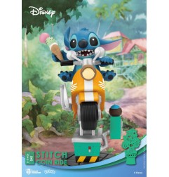 Disney - Coin Ride Series diorama PVC D-Stage Stitch 16 cm