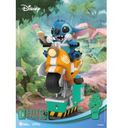 Disney - Coin Ride Series diorama PVC D-Stage Stitch 16 cm