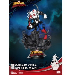 Marvel - Comics diorama PVC D-Stage Maximum Venom Spider-Man 16 cm