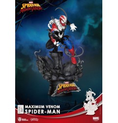 Marvel - Comics diorama PVC D-Stage Maximum Venom Spider-Man 16 cm