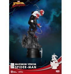 Marvel Comics - Diorama D-Stage Maximum Venom Spider-Man 16 cm