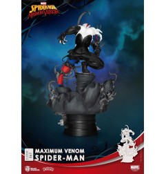 Marvel Comics - Diorama D-Stage Maximum Venom Spider-Man 16 cm