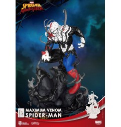 Marvel Comics - Diorama D-Stage Maximum Venom Spider-Man 16 cm