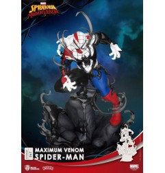 Marvel - Comics diorama PVC D-Stage Maximum Venom Spider-Man 16 cm