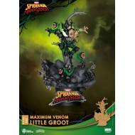 Marvel Comics - Diorama D-Stage Maximum Venom Little Groot 16 cm