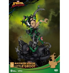 Marvel Comics - Diorama D-Stage Maximum Venom Little Groot 16 cm