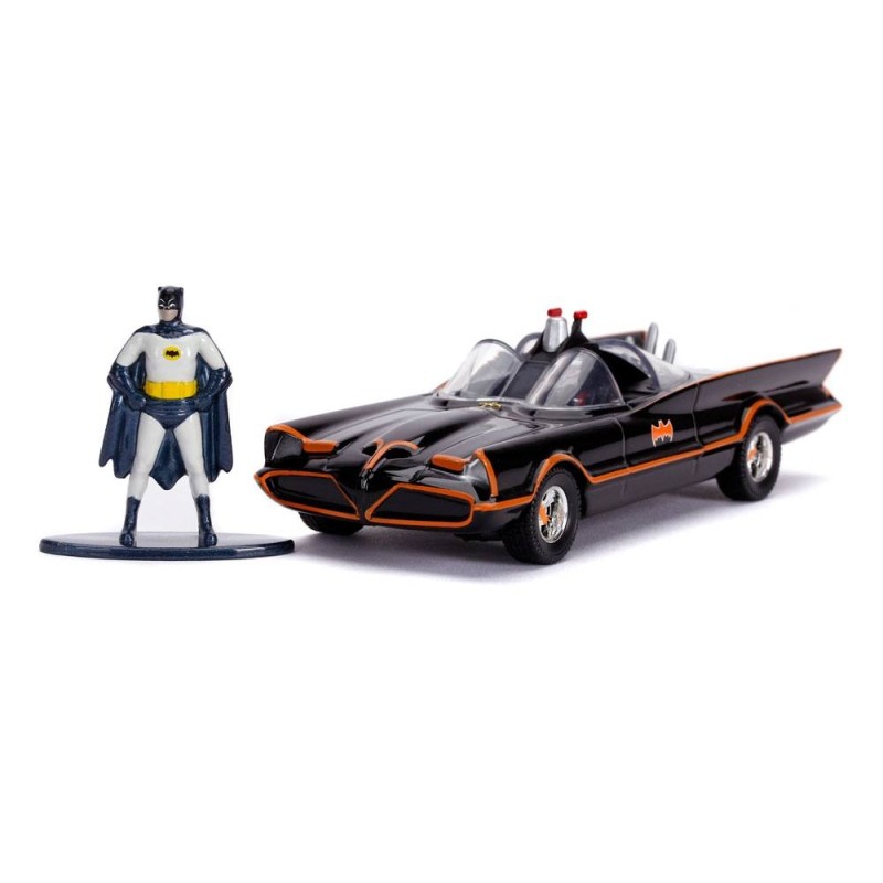 Batman - Classic TV Series 1/32 1966 Classic Batmobile métal avec figurine