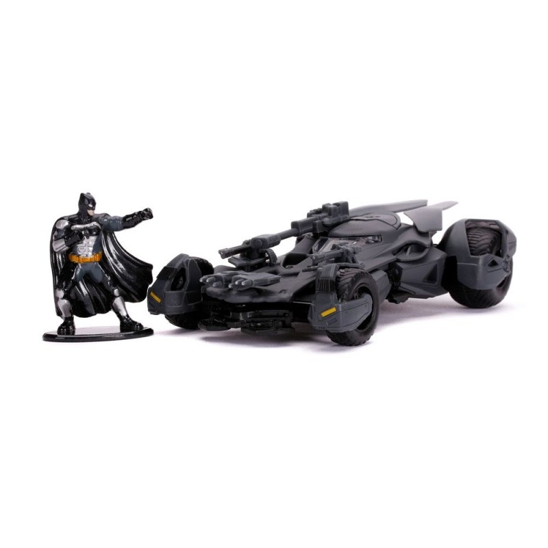 DC Comics - Justice League 1/32 Hollywood Rides Batmobile métal avec figurine