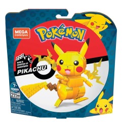 Pokémon - Jeu de construction Mega Construx Wonder Builders Pikachu 10 cm