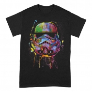 Star Wars - T-Shirt Paint Splats Helmet 