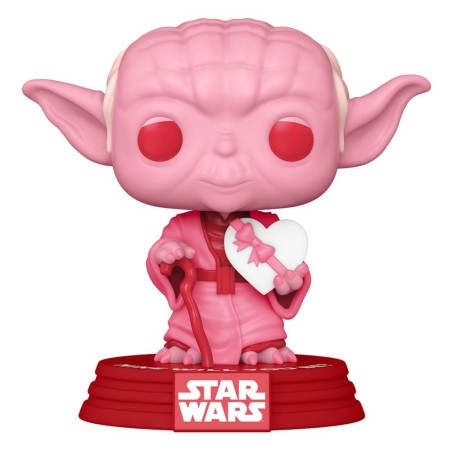 Star Wars - Valentines POP!  Vinyl Figurine Yoda w/Heart 9 cm