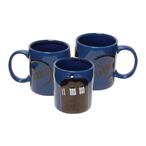 Doctor Who Tardis - Mug céramique 2D relief