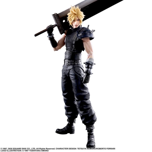 Final Fantasy VII Remake Play Arts Kai - Figurine Cloud Strife Ver. 2 27 cm