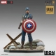 Marvel Comics - Statuette 1/10 BDS Art Scale Captain America First Avenger MCU 10 Years Event EX 21 cm