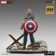 Marvel Comics - Statuette 1/10 BDS Art Scale Captain America First Avenger MCU 10 Years Event EX 21 cm