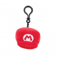 Super Mario Kart - Porte-clés peluche Mocchi-Mocchi Mario Hat 10 cm