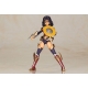 DC Comics - Figurine Plastic Model Kit Cross Frame Girl Wonder Woman Fumikane Shimada Ver. 16 cm