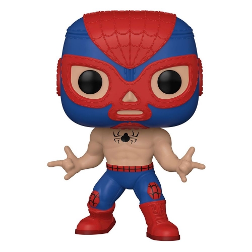 Marvel Luchadores - Figurine POP! Spider-Man 9 cm