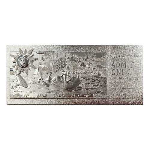 Les Dents de la Mer - Réplique Regatta Ticket Limited Edition (plaqué  argent) - Figurine-Discount