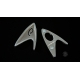 Star Trek 2009 - Réplique 1/1 Starfleet badge Engineering Division magnétique
