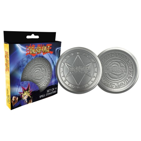 Yu-Gi-Oh ! - Pack 4 sous-verres Spells