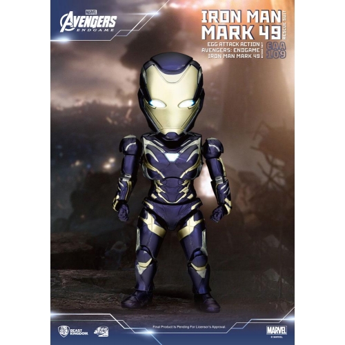 Avengers : Endgame Egg Attack - Figurine Iron Man Mark 49 Rescue Suit 21 cm
