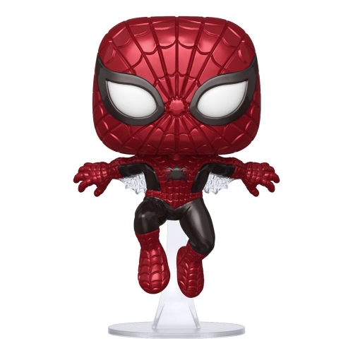 Marvel 80th - Figurine POP! Spider-Man (First Appearance) (Metallic) 9 cm