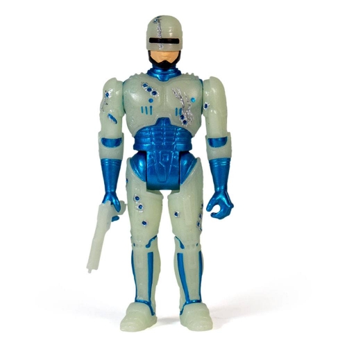 Robocop - Figurine ReAction Robocop Battle Damaged (Glow in the Dark) 10 cm