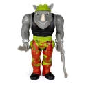 Les Tortues ninja -Figurine ReAction Rocksteady 10 cm