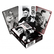 Elvis Presley - Jeu de cartes à jouer Elvis Presley Black & White