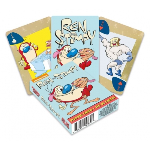 Ren & Stimpy - Jeu de cartes à jouer Cartoon