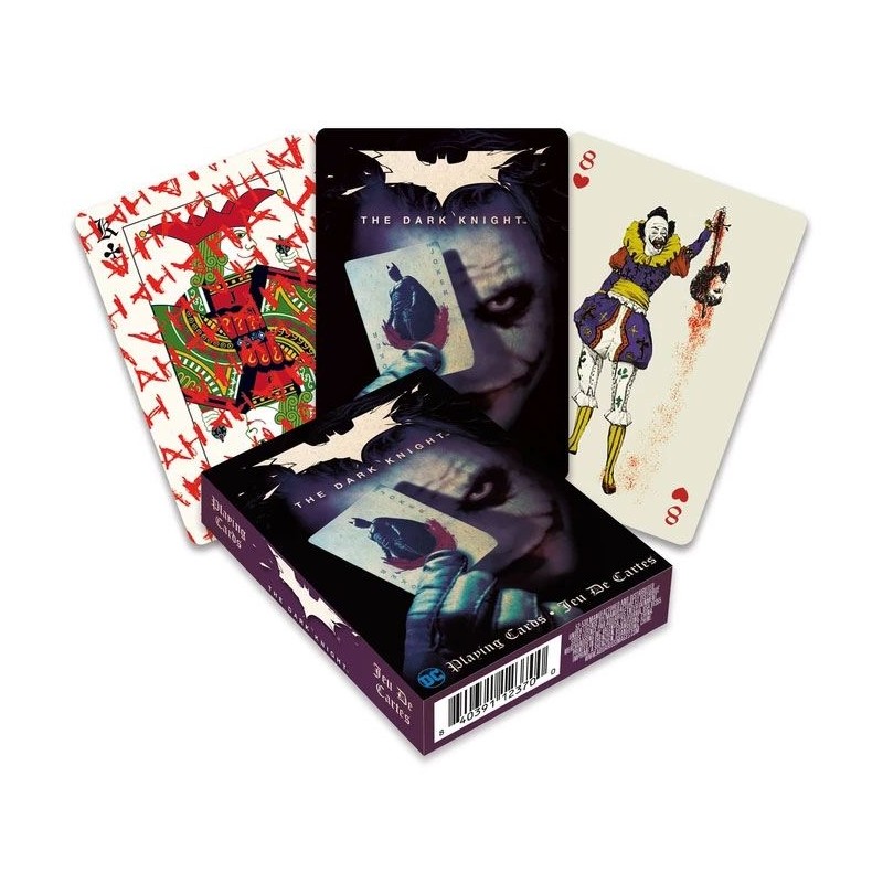 DC Comics - The Dark Knight jeu de cartes à jouer Joker DC Comics - The Dark Knight jeu de cartes à jouer Joker