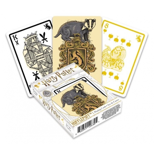 Harry Potter - Jeu de cartes à jouer Poufsouffle