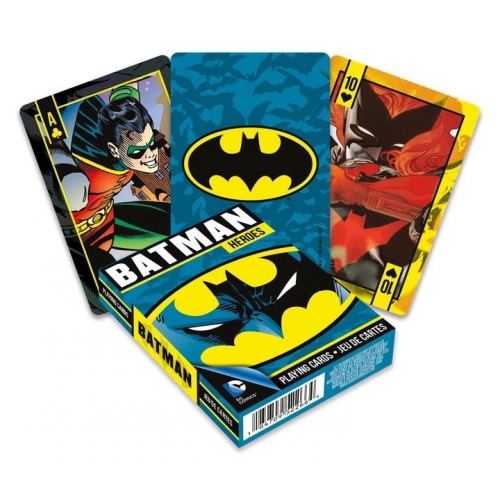DC Comics - Jeu de cartes à jouer Batman Heroes