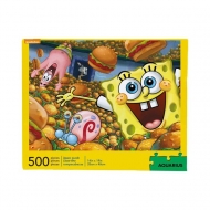 Bob l'éponge - Puzzle Krabby Patties (500 pièces)