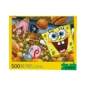 Bob l'éponge - Puzzle Krabby Patties (500 pièces)