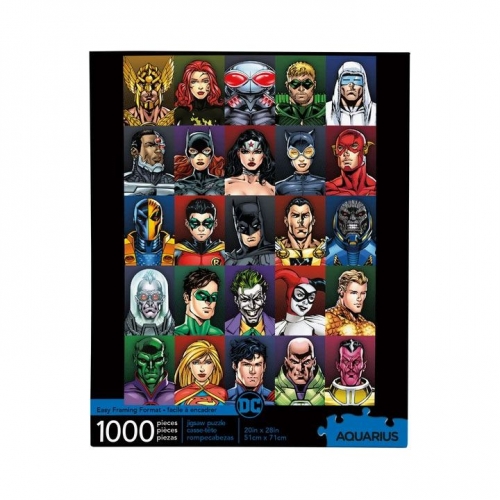 DC Comics - Puzzle Faces (1000 pièces)