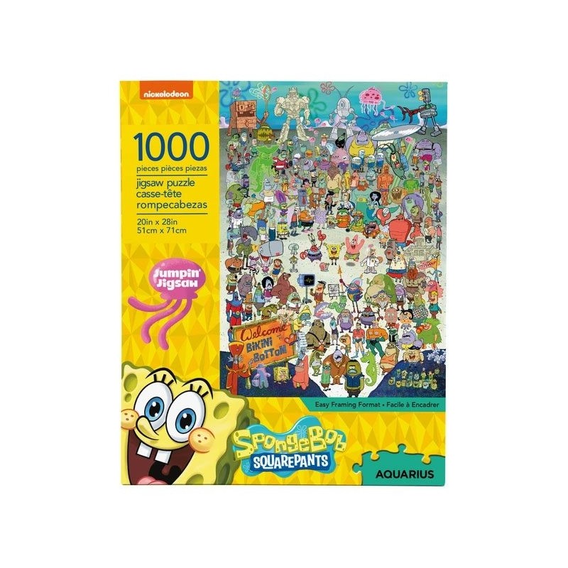 Bob l'éponge - Puzzle Cast (1000 pièces) Bob l'éponge - Puzzle Cast (1000 pièces)