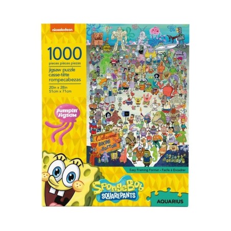 Bob l'éponge - Puzzle Cast (1000 pièces)