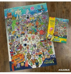 Bob l'éponge - Puzzle Cast (1000 pièces)