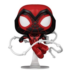 Marvel - 's Spider-Man POP! Games Vinyl figurine Miles Morales Red Suit 9 cm